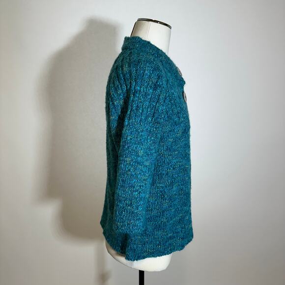 Kintamani by Wind River Chunky Boucle Knit Cardigan Sweater Womens Size Medium M - Picture 3 of 9